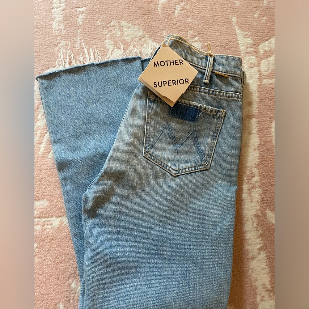 MOTHER Hustler Ankle Fray NWT